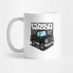 Black - Power Wagon (1980 - White-Based) Mug